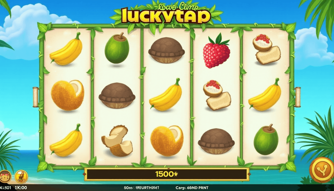 Coconut Climb LuckyTap Slot Review